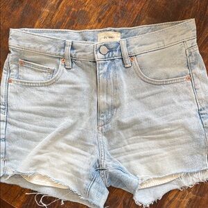 DL1961 Women's Faded Blue Jean Shorts